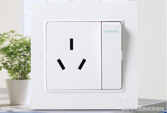 带开关断电的插座怎么接线,带开关插座一键断电