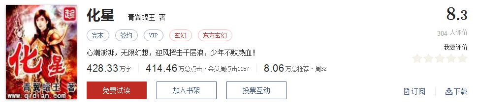 网络小说大神作家封神之作,起点评价5星95以上的小说