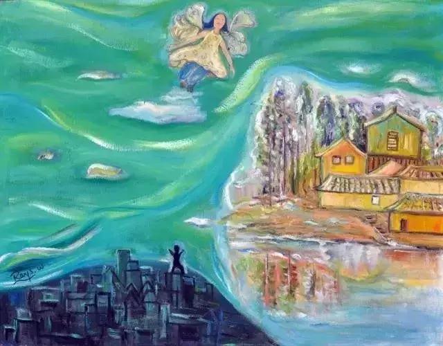 倾听色彩与文字的声音——万锐艺术