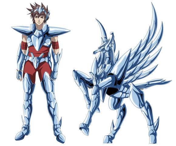 仙女座圣斗士历代圣衣变化 (天马圣斗士圣衣)