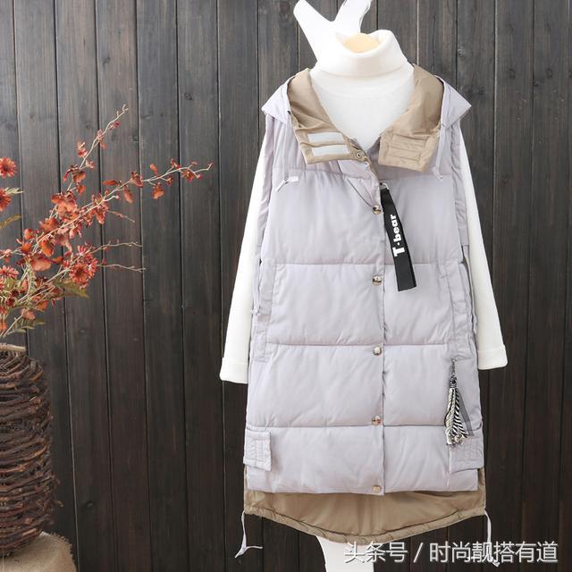 秋冬的必备时尚款式马甲不撞衫,时髦洋气中长款马甲