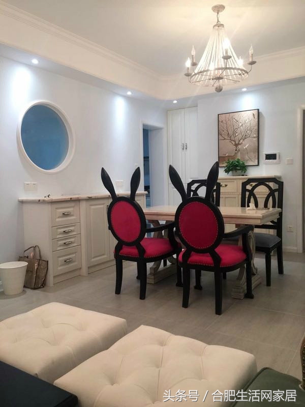 合肥家天下89平实景完工照，简单实用且便宜，一起来看看