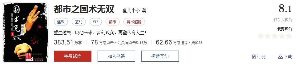 50大公认网络小说神作,网络评分最高小说20部