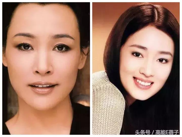 巩俐章子怡都属于什么脸型,巩俐和章子怡素颜谁更漂亮