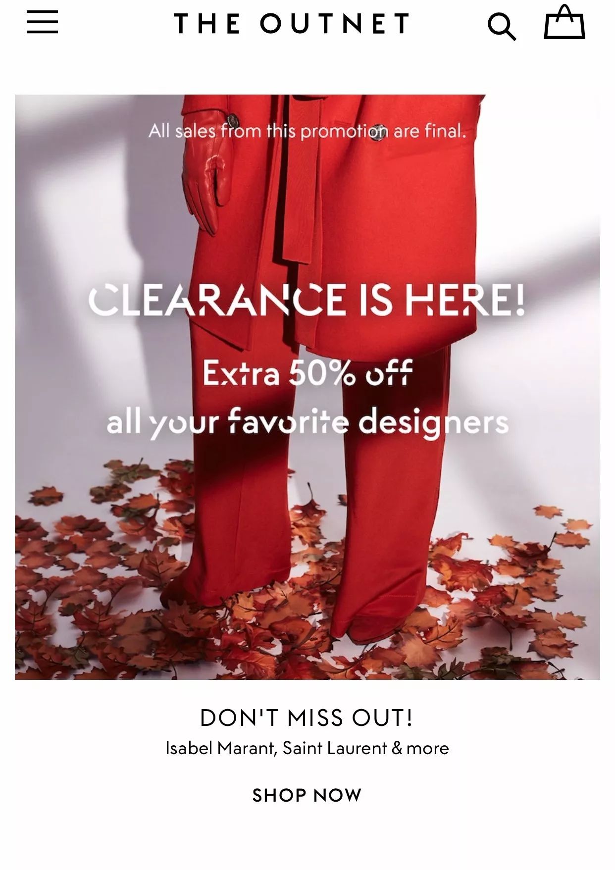 你想要的时尚潮流都在这里,纽约商场折扣汇总