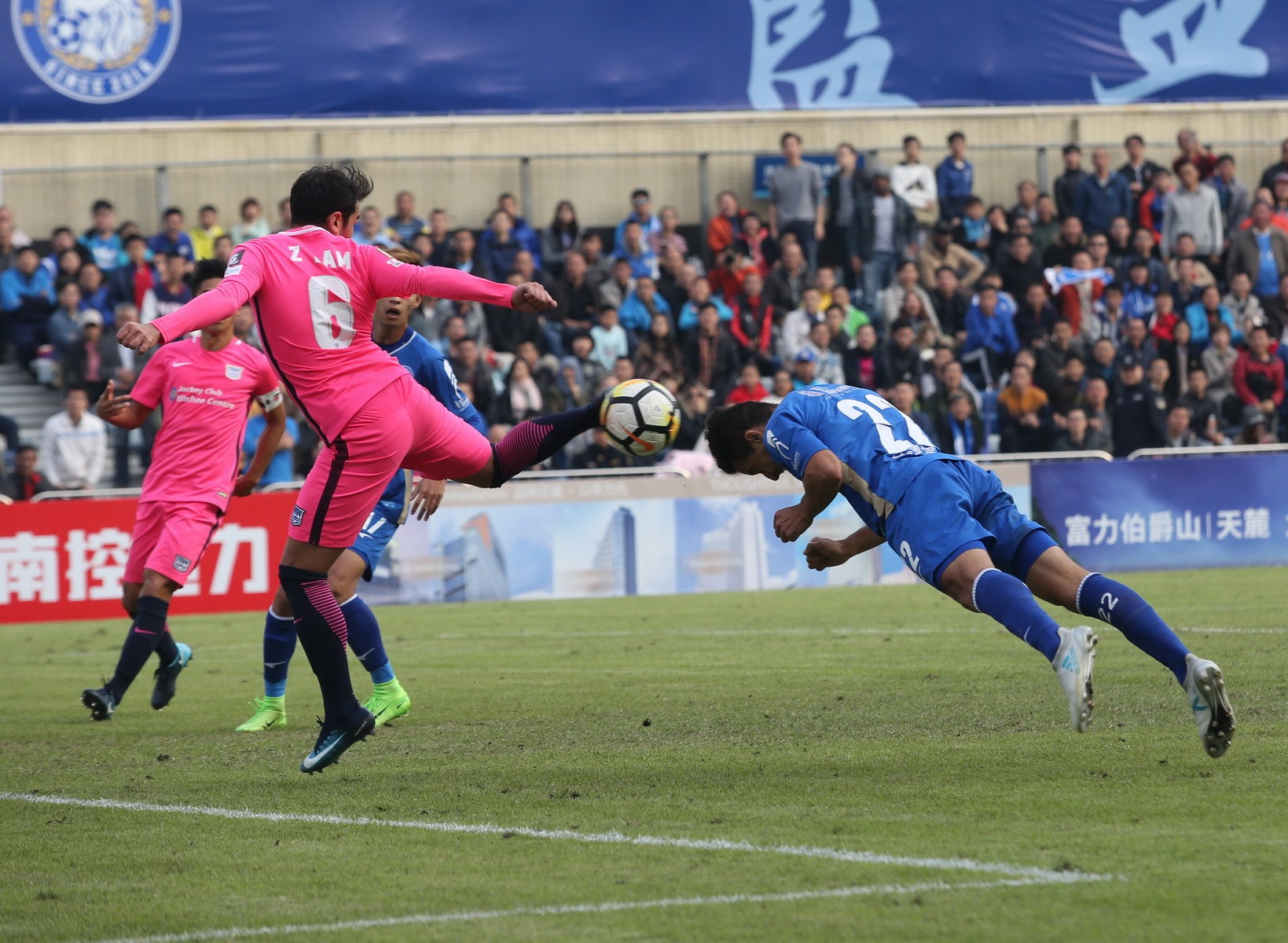 港超|RF富力力拼联赛霸主杰志,可惜先赢后输