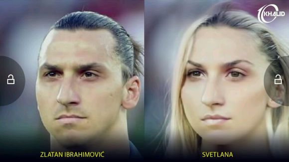 当足球巨星变成女人了,当足球巨星变成女生