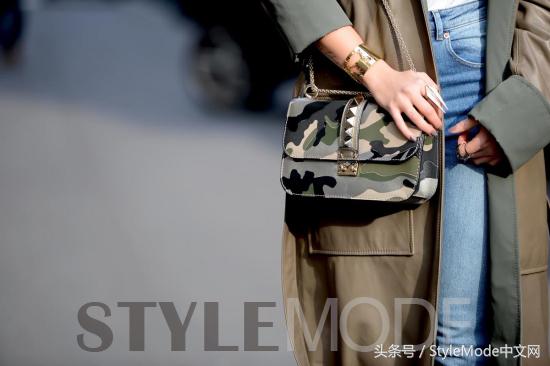 迷彩服的时尚穿搭,迷彩工装风搭配外套