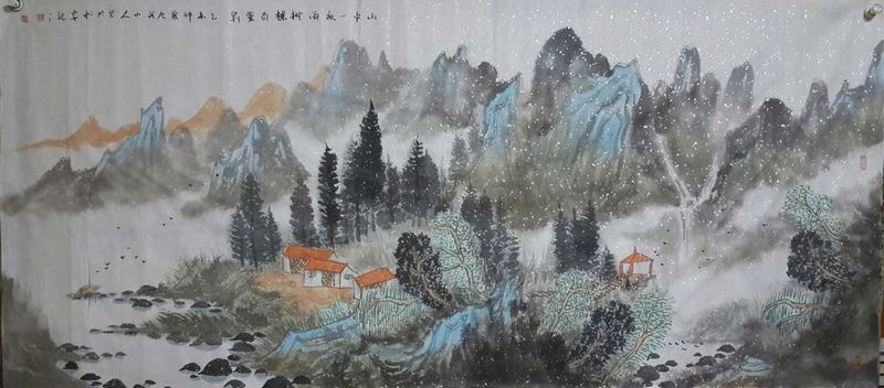 画家刘国恩个人简介,刘国恩画家拍卖