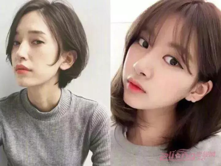 40岁减龄发型大圆脸短发卷发,矮个子大圆脸短发烫哪种卷发好看