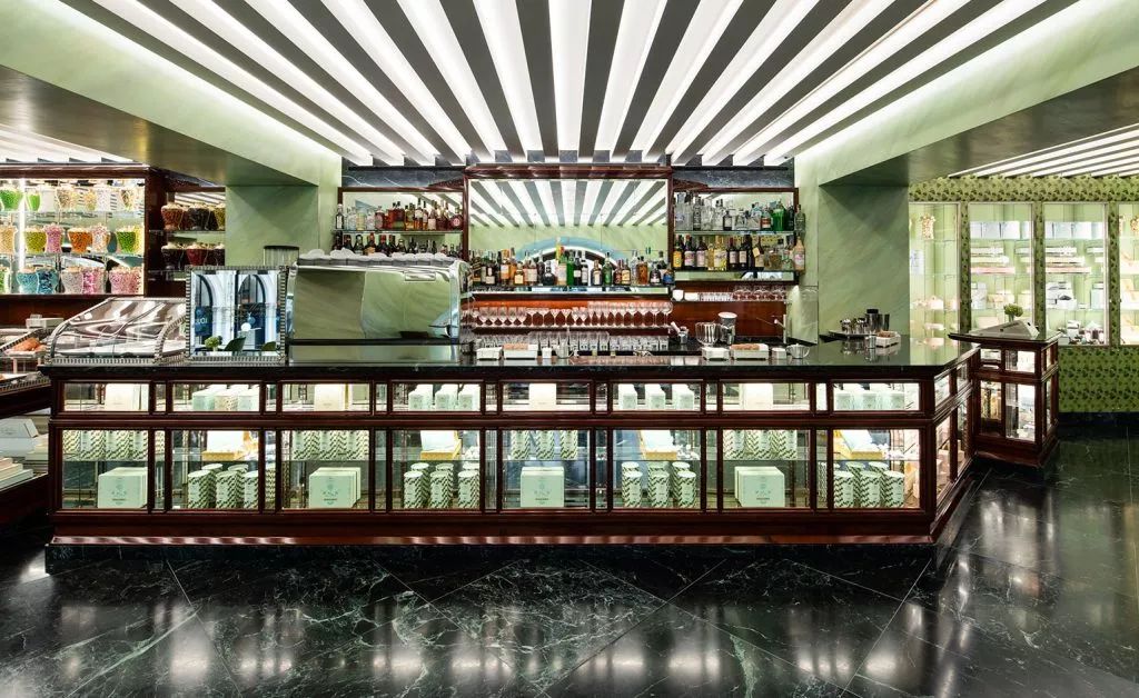 tiffany顶奢,tiffany蒂芙尼蓝餐厅