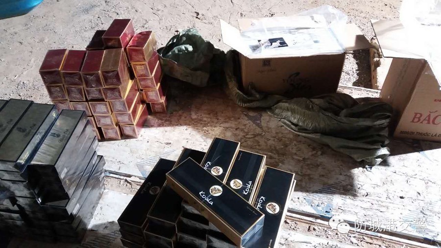 特勤夜查,打击香烟走私专项行动