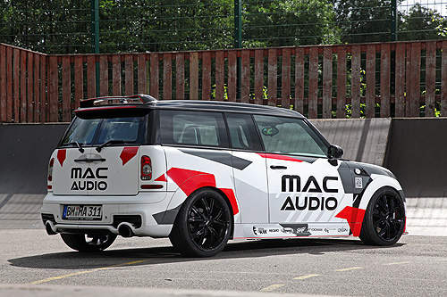 miniclubman改装复古,miniclubman改装顶箱