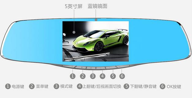 后视镜款行车记录仪看视频,后视镜式的行车记录仪