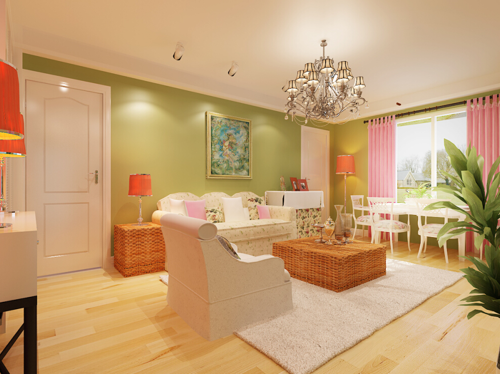 两室两厅小户型的装修效果图,小户型装修60平两居