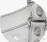 中古balenciaga机车包,黑银classic机车包