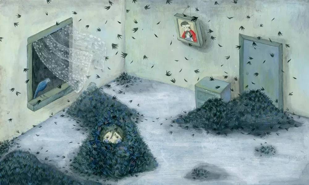 明明可以靠颜值却偏偏靠才华画画,明明能靠颜值非要靠画画