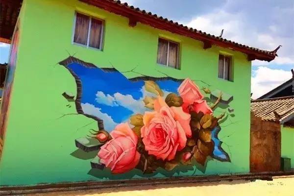 丽江惊现国内第一个彩色村!美的太不像话,像童话!