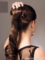 简单新手卷发教程,简单长直发盘发新手教程