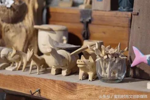 【蜜豹文创】记忆中的童年世界，清迈SilverBirch木刻动物家饰店