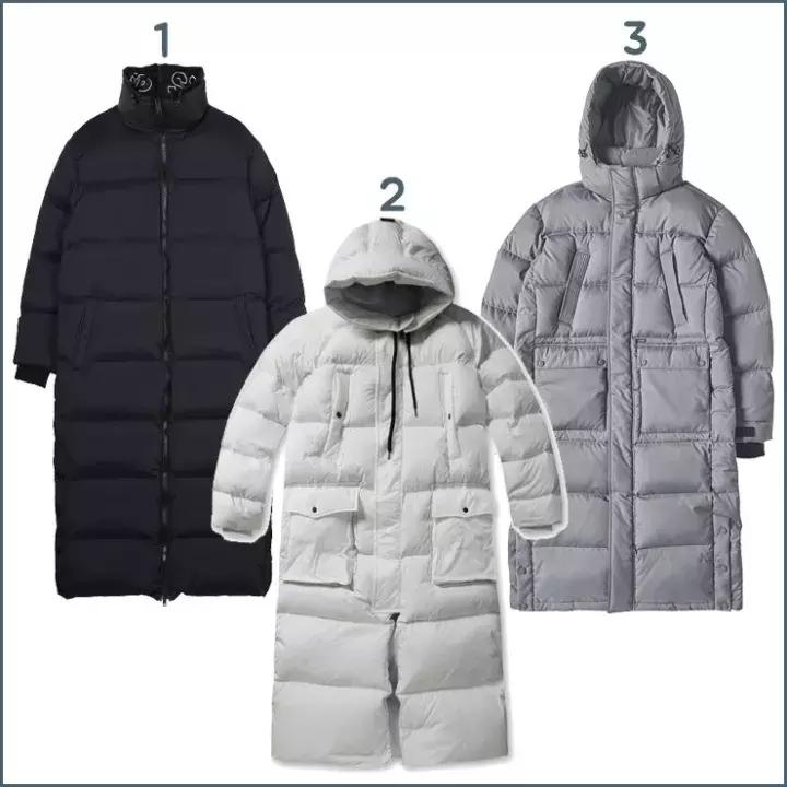 韩国长款羽绒服穿搭,韩国东大门长款羽绒服最时尚