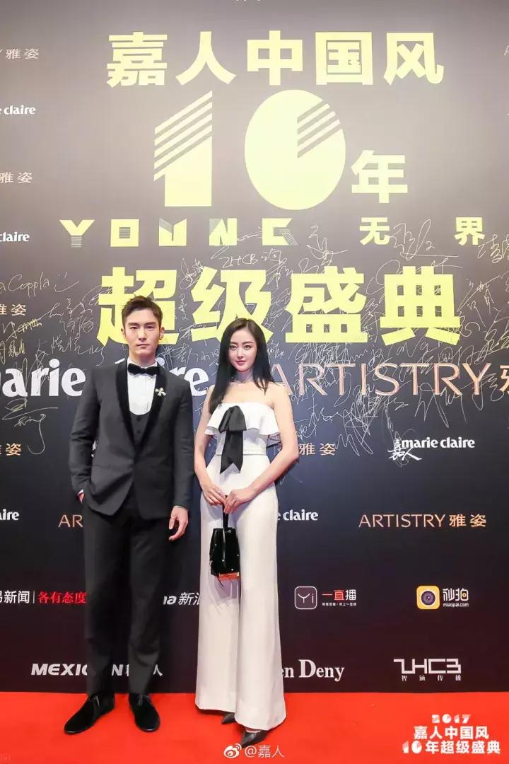 星光大赏杨幂刘亦菲唐嫣,杨幂刘亦菲同框图片