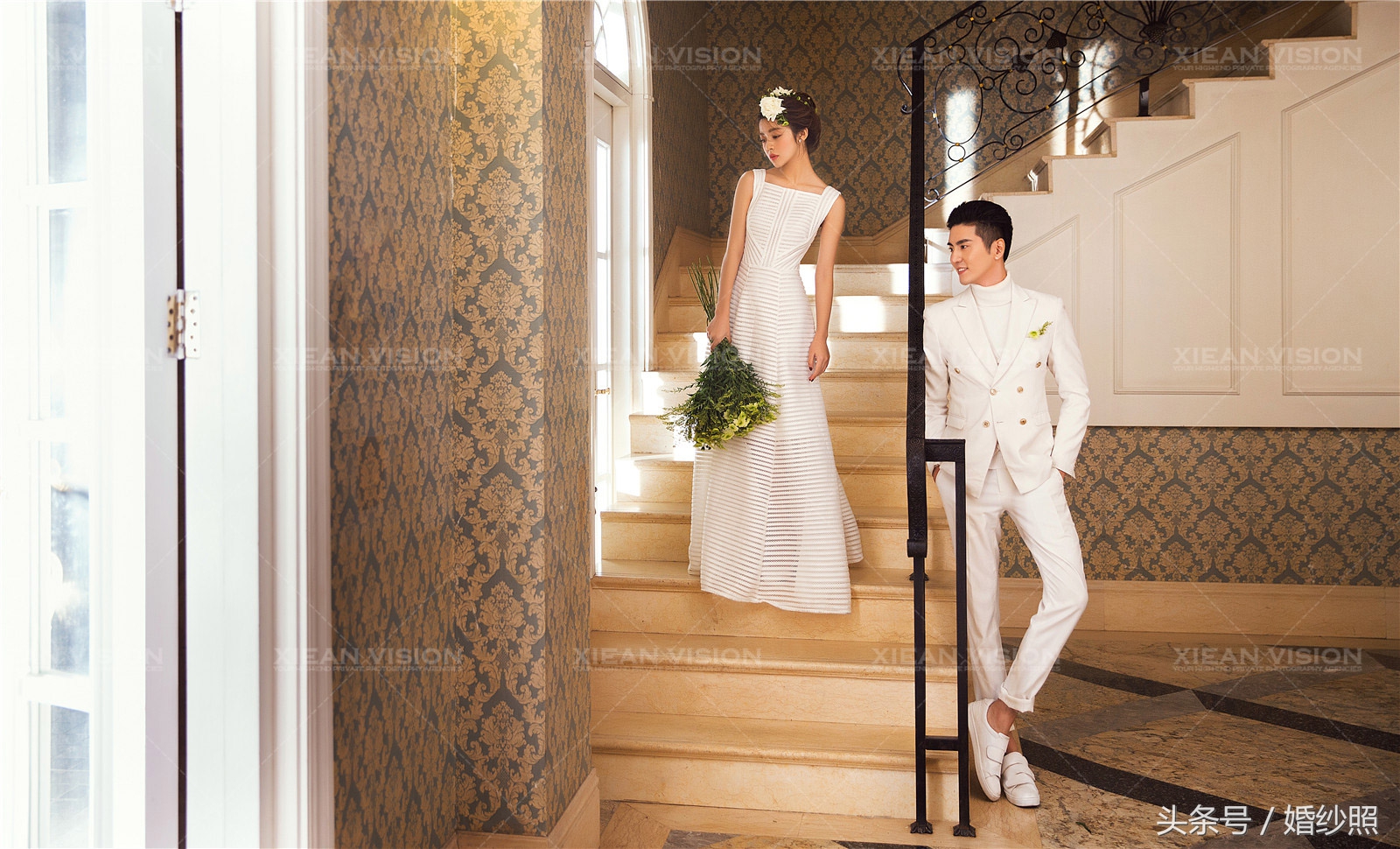 韩式婚纱照个人工作室,韩式婚纱照图片大全女