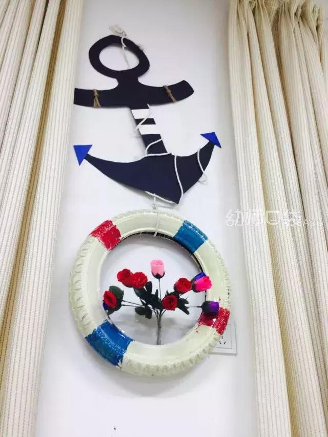 废旧物品手工吊饰小学,幼儿园废旧灯泡手工制作吊饰