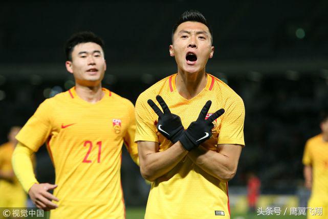 东亚杯中国vs韩国韦世豪首秀,2017东亚杯韦世豪国足进球