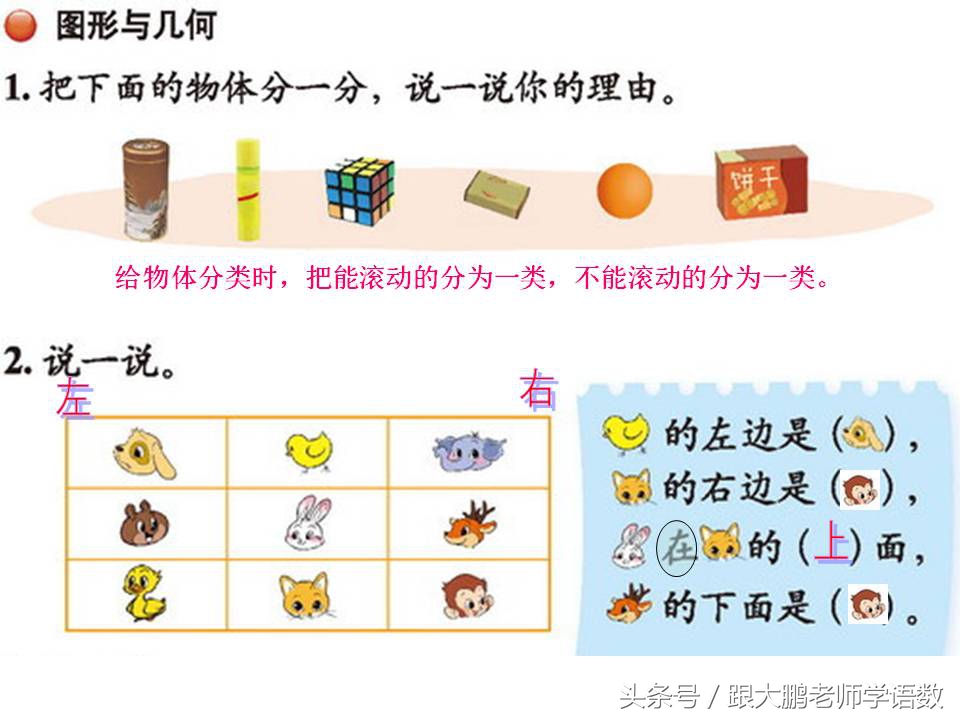 一年级上册数学北师大整理与复习,北师大一年级下册数学总复习讲解