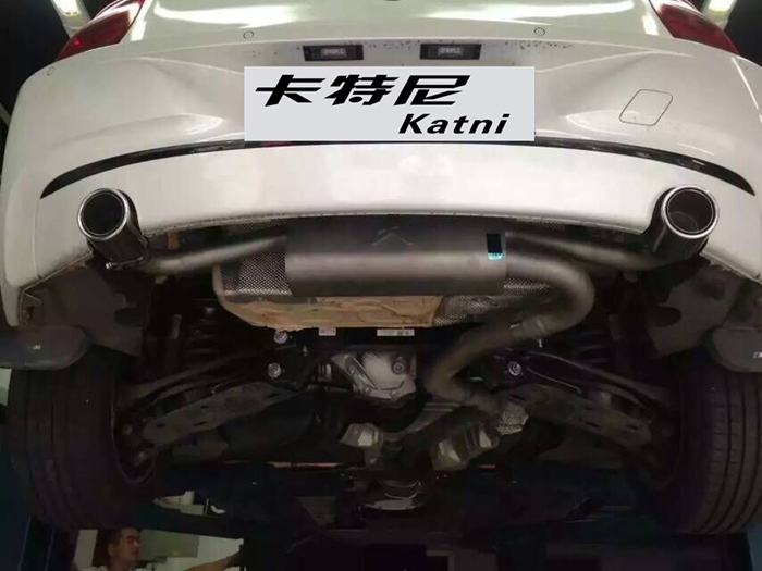 宝马118改排气,宝马118改钛合金排气