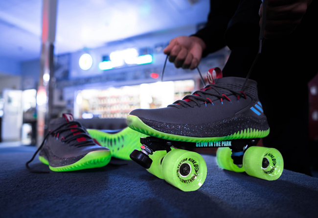 dame4中锋鞋,dame4实战鞋