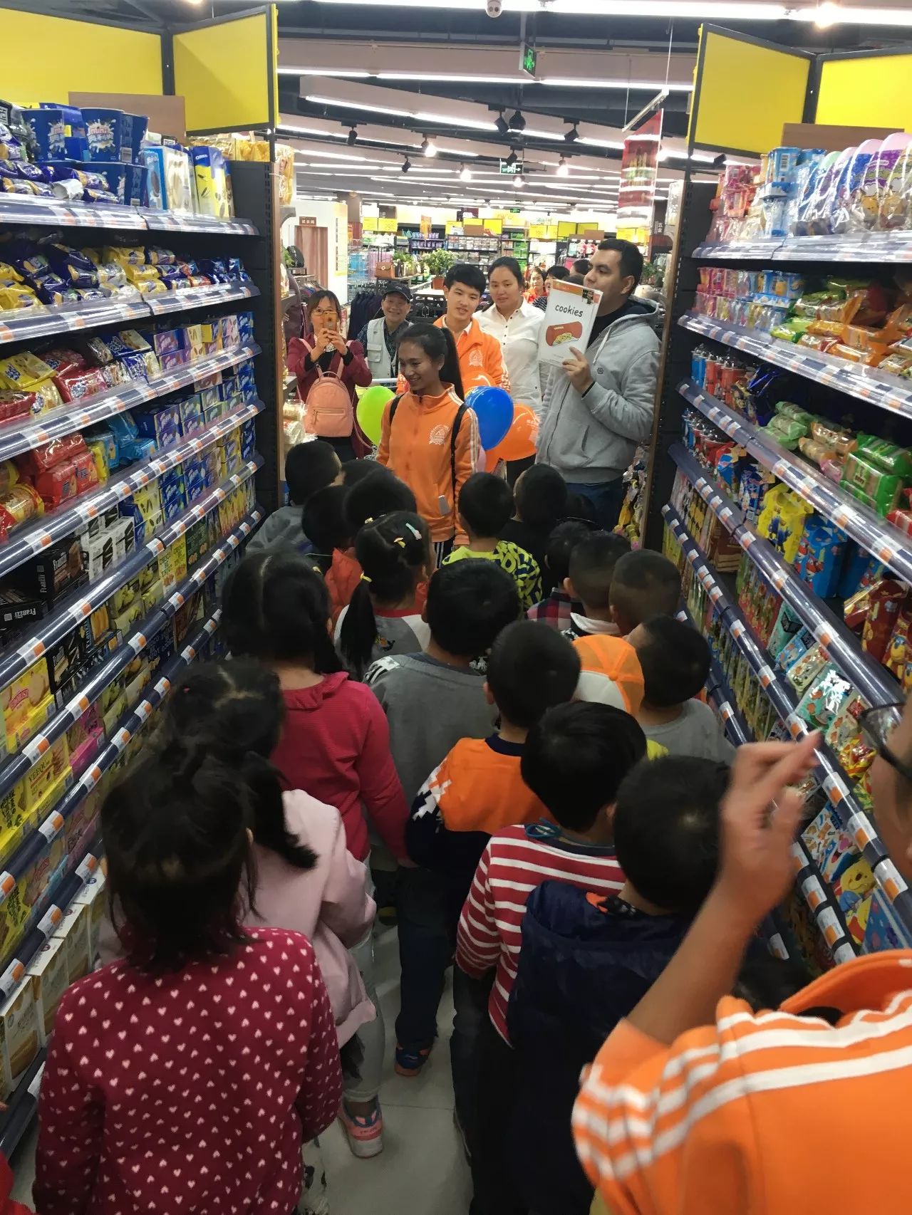 超市英语课堂,超市英语老师