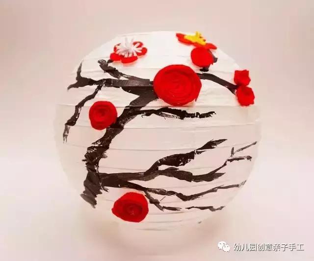 幼儿园元旦手工制作：鞭炮灯笼卡纸舞龙等，8个教程“年味”十足