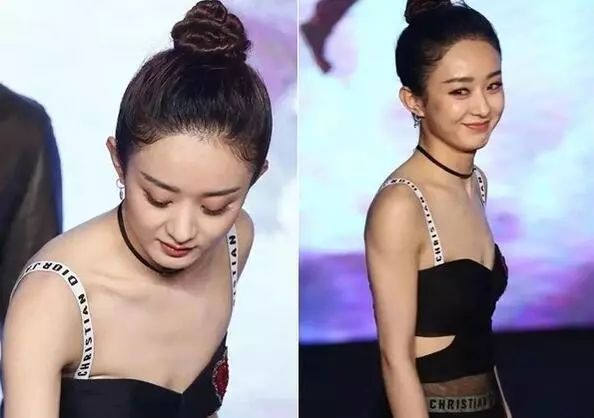 要胖先胖脸，要瘦先瘦胸，赵丽颖的烦恼你有吗？