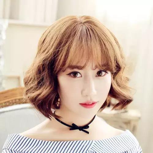 好看的蛋卷发,怎么都不会散的发型