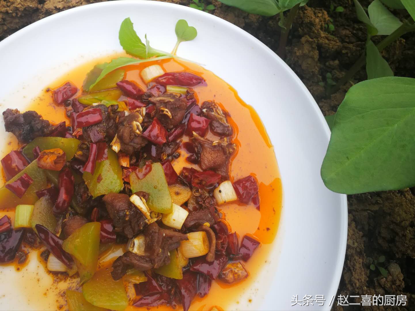 干锅兔的家常做法,干锅兔的正宗做法四川配料