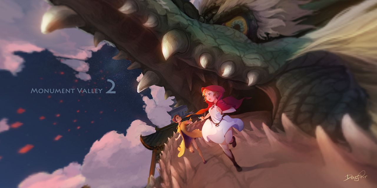 纪念碑谷有多惊艳,纪念碑谷一场独一无二的奇幻旅程