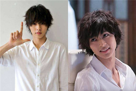 山崎贤人死亡笔记剧照，校园王子变身侦探怪人