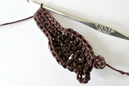 蝴蝶耳环项链的钩编教程,蝴蝶帽子的钩编方法第一部分