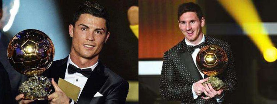 c罗五夺欧冠加欧洲金靴,梅西和c罗金球金靴奖对比