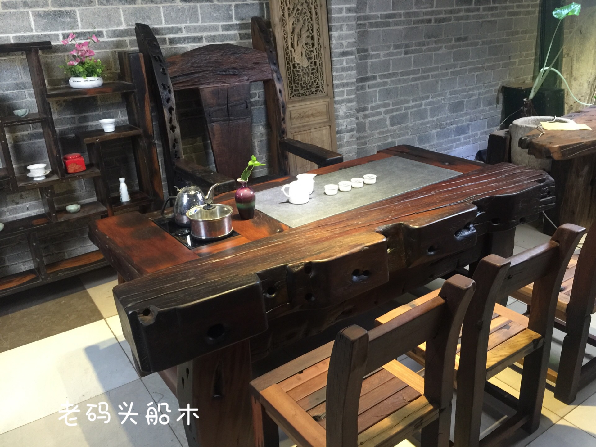 为什么流行老船木,老船木茶桌忌讳