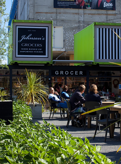 基督城最大的商业中心,基督城集装箱