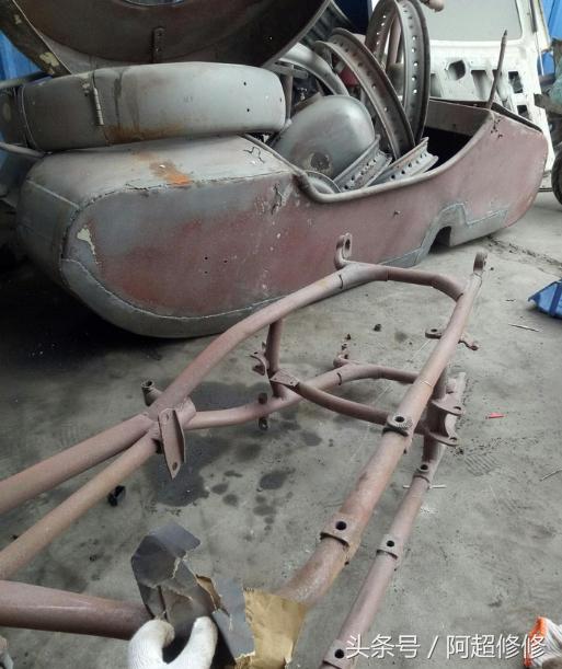 翻新长江750全过程,长江750翻新教程