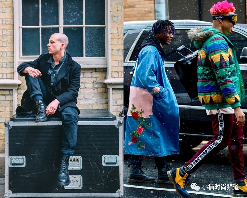 型男穿搭马丁靴,秋冬爆款型男必备百搭潮靴