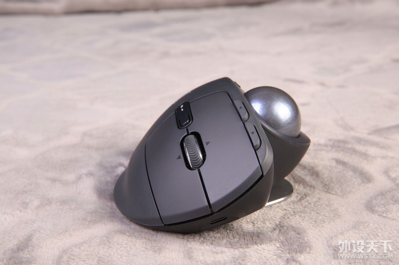 罗技ergo无线轨迹球,罗技mxergo鼠标评测