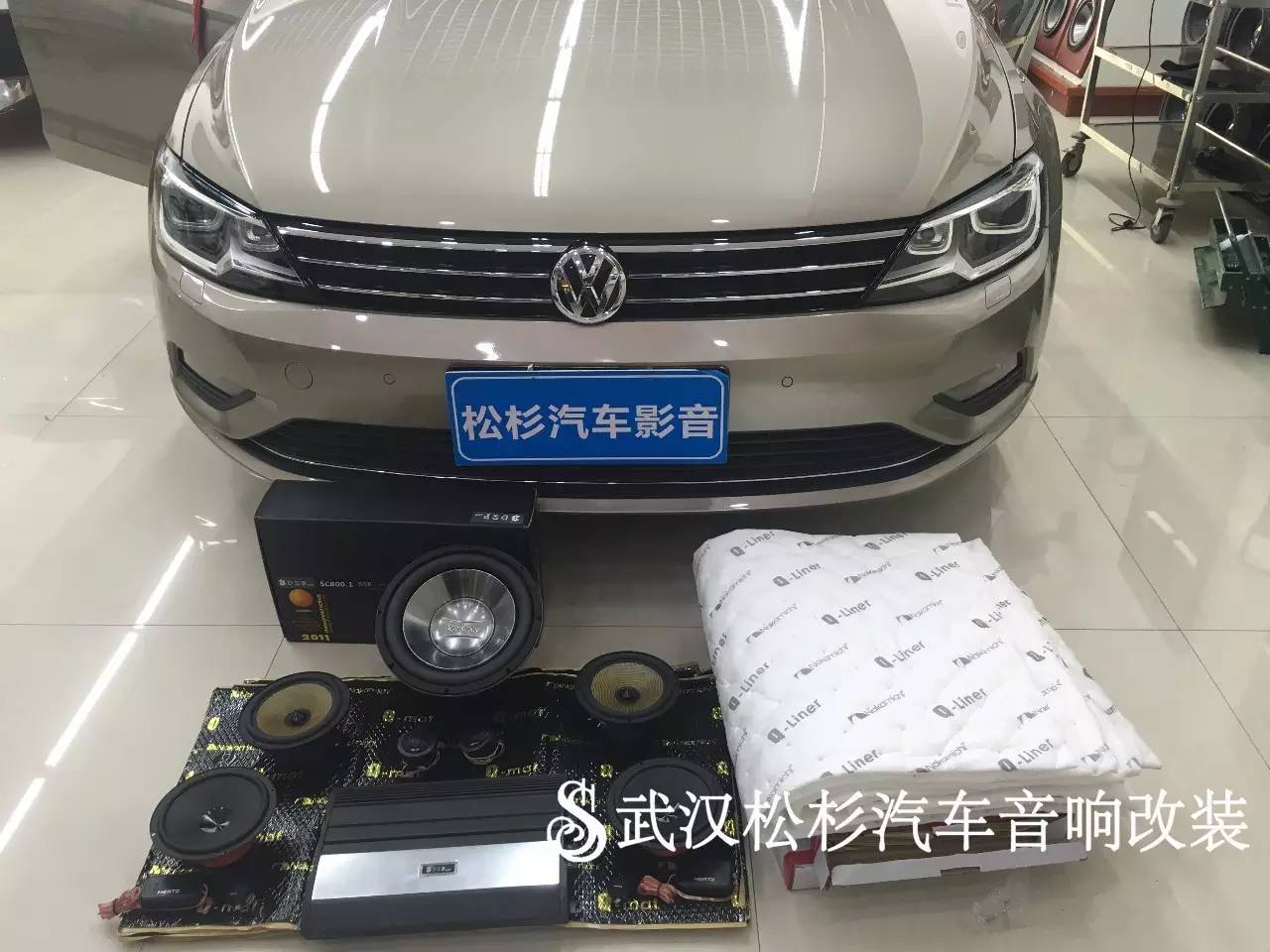 大众凌渡隔音降噪改装,大众凌渡做隔音施工过程