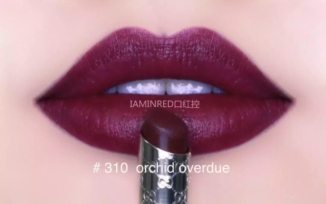 gucci金管口红试色217和515,gucci口红试色大全