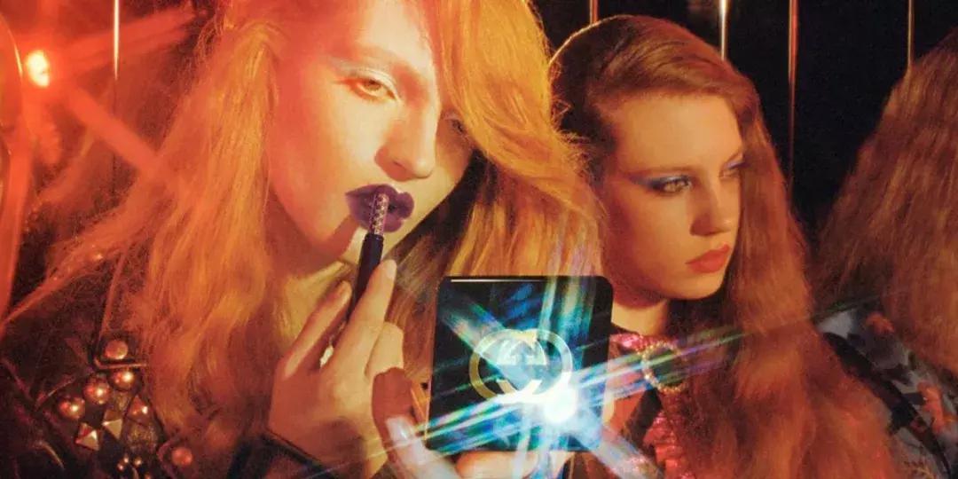 gucci金管口红试色217和515,gucci口红试色大全