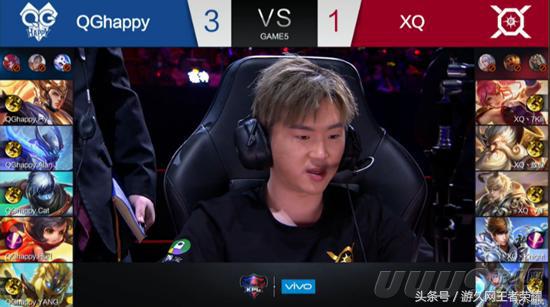 王者荣耀qghappy全部比赛视频,三冠王重回王者